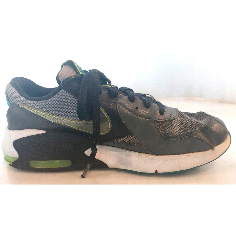 Nike Air Max Excee 'Power Up' 5.5 Youth, Particle Sea Green and‎ Lime CW5834-001